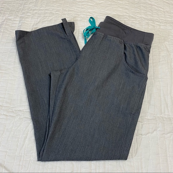 Figs Kade Cargo Scrub Pants Graphite Grey Sz Medium - Picture 14 of 14